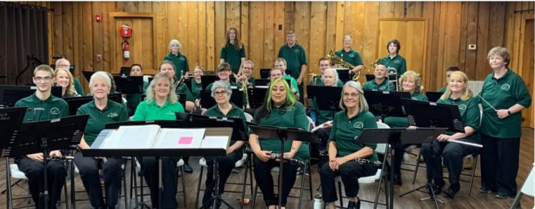 Avery county community band With Dee Raby from Linville, NC